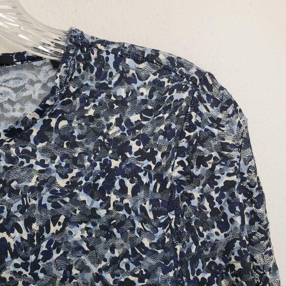 Scotch & Soda Printed Lace Top in blue - Picture 2 of 13